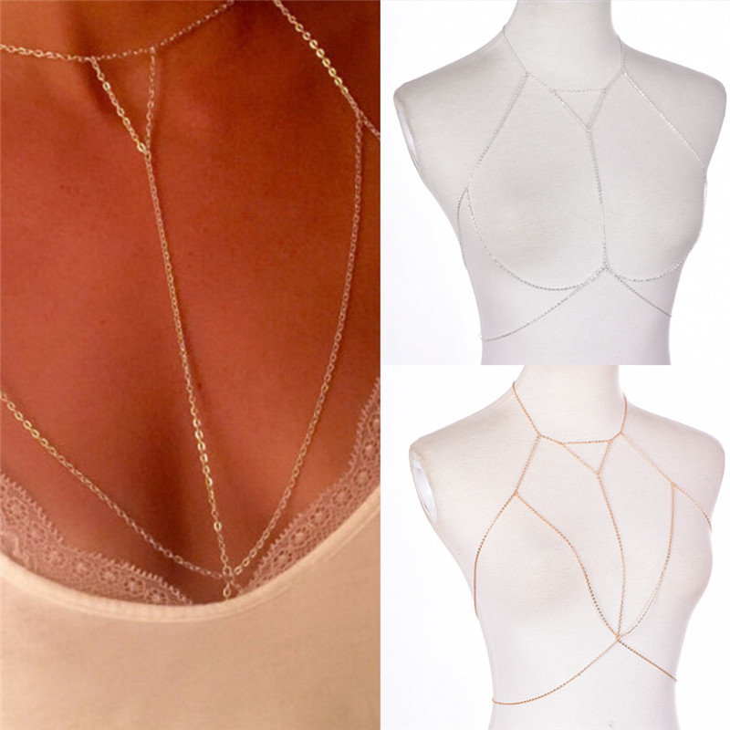 Altın gümüş moda Link zinciri  - Body Jewelry Necklace incelemesi ve fiyatı