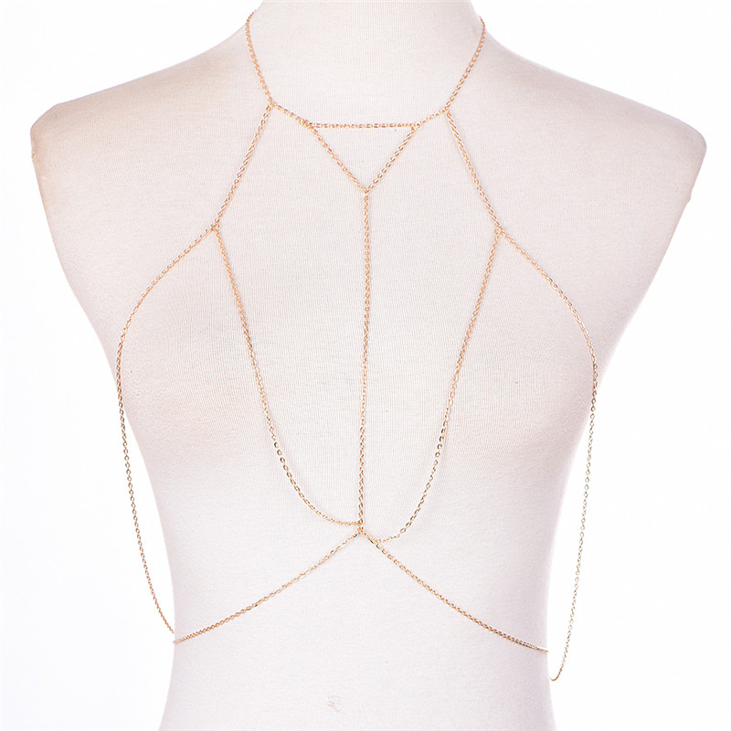 Altın gümüş moda Link zinciri  - Body Jewelry Necklace incelemesi ve fiyatı