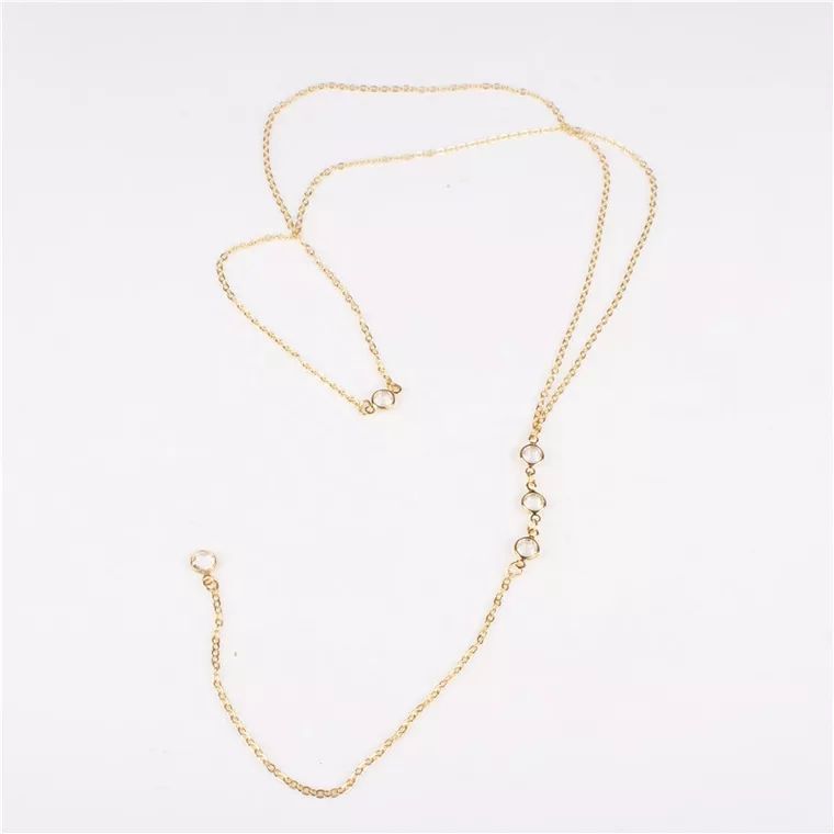 Yeni Rhinestone Seksi Kadın Sı - Body Jewelry Necklace incelemesi ve fiyatı