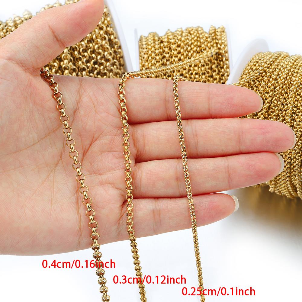 1 Metre 2-4mm Paslanmaz Çelik  - Body Jewelry Necklace incelemesi ve fiyatı