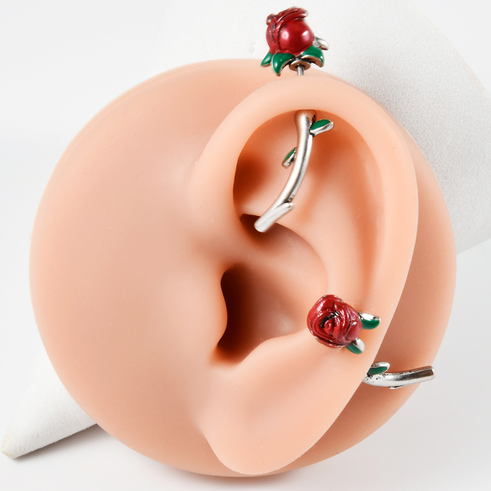 1 adet cerrahi çelik kırmızı g - Body Jewelry Surgical Steel incelemesi ve fiyatı