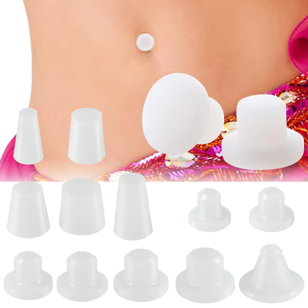 1-50 adet silikon göbek deliği - Body Jewelry Repair incelemesi ve fiyatı