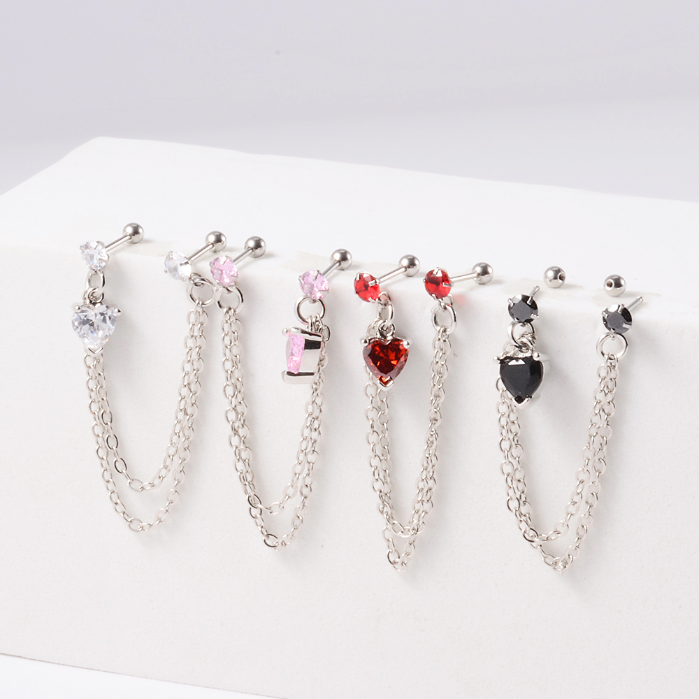 1 adet cerrahi çelik CZ mücevh - Body Jewelry Surgical Steel incelemesi ve fiyatı