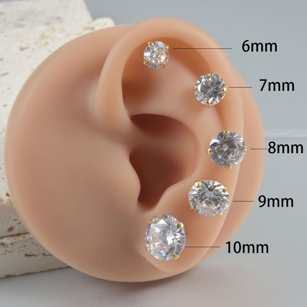 1 çift cerrahi çelik yakalamak - Body Jewelry Surgical Steel incelemesi ve fiyatı